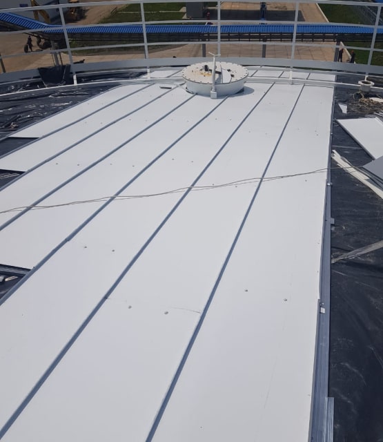 Фото фальцевой кровли